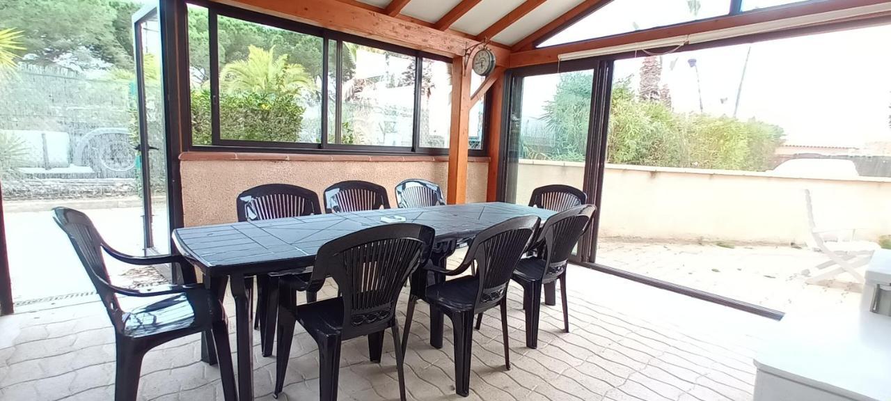 Patios De La Mer Villa A 200 M De La Plage- Clim - Wifi - Parking Saint-Cyprien  Exterior photo